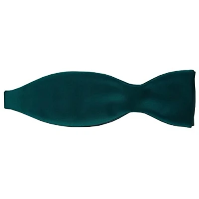 Immagine di TigerTie papillon annodare a verde petrol dunkel turchese Uni monocromatico + box