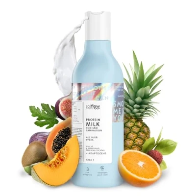 Immagine di So!Flow Latte Proteico per Laminazione dei Capelli Infusione di Funghi Reishi il Massimo Restauro e Lucentezza con Adattogeni Naturali