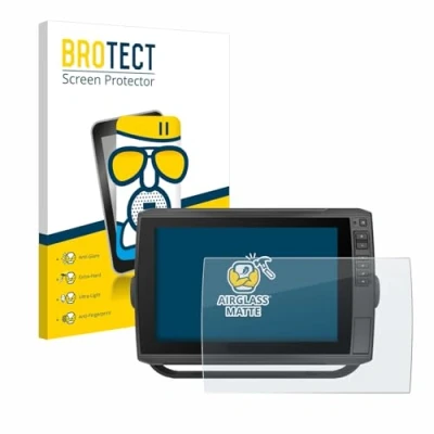 Immagine di brotect Pellicola Vetro Opaca per Garmin ECHOMAP Ultra 102sv Protezione Schermo [Anti Riflesso, Durezza 9H]