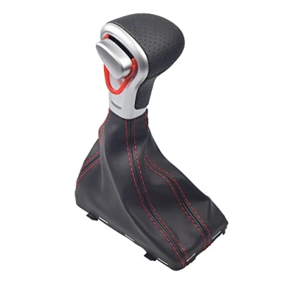 Immagine di Hacreyatu Automatico Pomello del Cambio per A u di A4 B8 A5 Q5 (Foro Linea rossa)