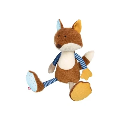 Immagine di Sigikid 42849 Peluche Volpe Patchwork Sweety per giocare e coccolare in morbido mix di materiali neonati bambini, ragazzi ragazze da 0 mesi a 8 anni, multicolore/volpe 39 cm