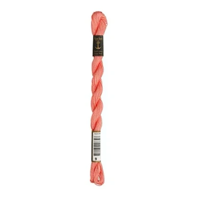 Immagine di Anchor perl Filo da ricamo, Cotone, 00009 lachs Hell, hell