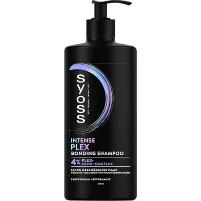Immagine di Syoss shampoo Intense Plex (440 ml), per capelli gravemente danneggiati e trattati, ripara milioni di composti rinforza, con tecnologia
