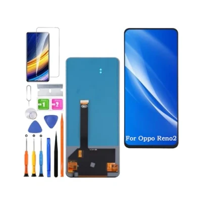 Immagine di HLYGZX Display di ricambio per LCD Oppo Reno2 TFT, Reno 2 CPH1907 Touch Digitizer Assembly Kit riparazione (senza impronte digitali)