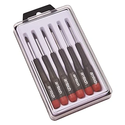 Immagine di Amtech L0530 Set di Cacciaviti Torcia Precisione, Multicolore