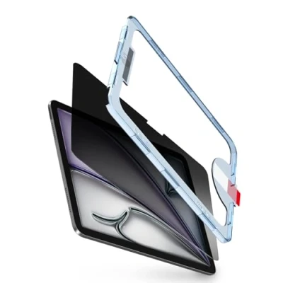 Immagine di BERSEM Privacy Pellicola Protettiva per iPad Air 13 Pollici 2024 M2 Anti Spia in Vetro Temperato, Installazione Semplice