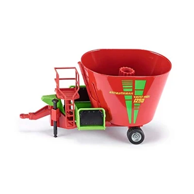 Immagine di siku 2450, Miscelatore per foraggio Strautmann, 1:32, Metallo e Plastica, Rosso, mobile