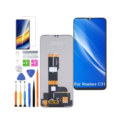Immagine di HLYGZX Display originale di ricambio per schermo LCD Realme C31, RMX3501, touch digitizer Assembly