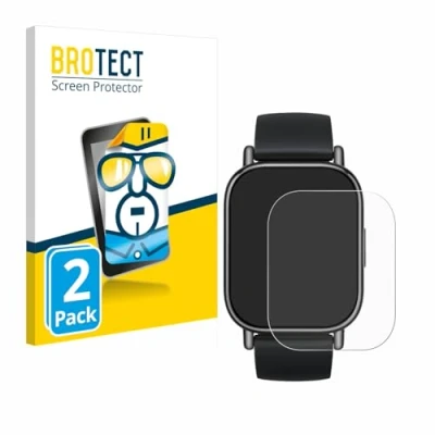 Immagine di brotect Pellicola Protettiva per Xiaomi Redmi Watch 5 Lite Protezione Schermo (2 Pezzi) [Trasparente, Anti Impronte]