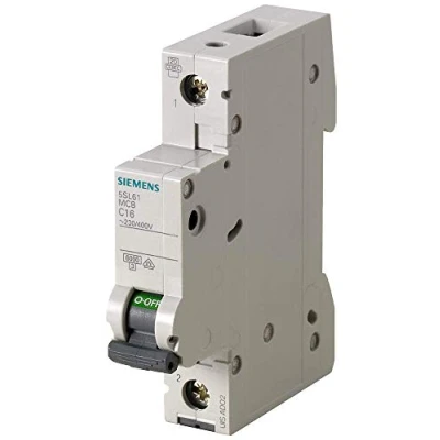Immagine di Siemens 5SL61027 5SL6102 7 Interruttore magnetotermico 2 A 400 V