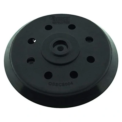 Immagine di 1 x SabreCut OSSCS004 150 mm levigatrice orbitale casuale media Hook &amp; Loop platorello compatibile con Makita BO6030 BO6040