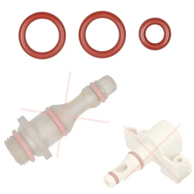 Immagine di Set di manutenzione, guarnizione, O ring per valvola supporto, beccuccio, scarico, compatibile con Saeco Philips Miele Bosch Gaggia Tchibo Unold Solis Spidem Satrap Rotel 6