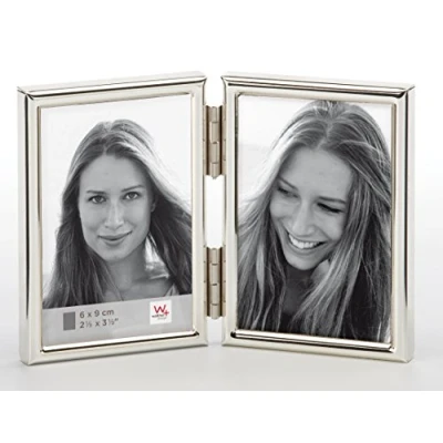 Immagine di walther design argento 2X 6x9 cm Chloe Cornice Ritratto WD269S