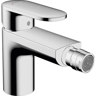 Immagine di hansgrohe Vernis Blend Rubinetto per bidet con scarico a tirante, Miscelatore monocomando altezza bocca 80 mm, cromo, 71210000