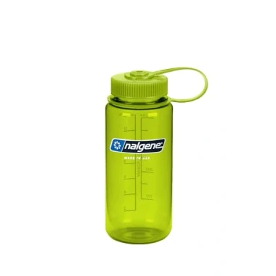 Immagine di Nalgene Sustain Borraccia in Tritan senza BPA, realizzata con materiale derivato dal 50% di rifiuti plastica, 473 ml, imboccatura larga, verde primavera