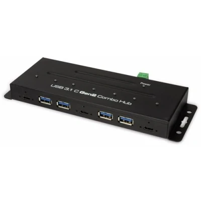 Immagine di LOGILINK UA0319 HUB USB 3.1 Combo DE 7 PUERTOS Gen 2, Metal
