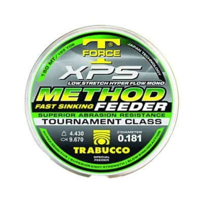 Immagine di Trabucco XPS Method Feeder Monofilament 0,255mm 8kg/17,5lb (150m) Monofilo da pesca