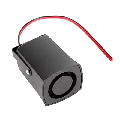 Immagine di cicalino 12V retromarcia + per camper Buzzer Reverse Universal 115db Allarme auto Back Up Horn Beeper Black