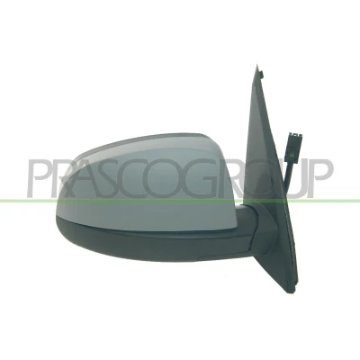 Immagine di Specchio retrovisore esterno Prasco OP3507323P Premium Dx con la prima mano elettrico termico, regolabile dall&#039;interno, convesso OPEL: Meriva A