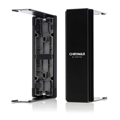 Immagine di Noctua NA HC4 chromax.black, Cover per Dissipatori di Calore NH D15, D15S e D15 SE AM4 (Nero)