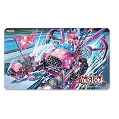 Immagine di Konami Yu Gi Oh Trading Card Gold Pride Chariot Carrie Game Mat, Colore Oro, 1