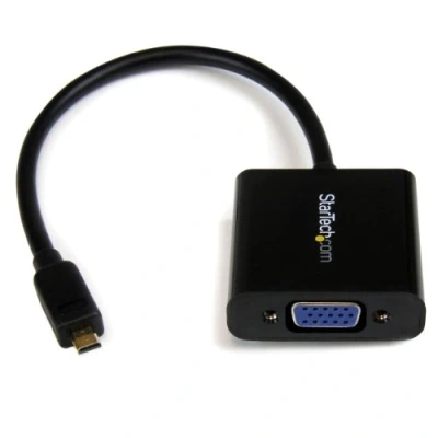 Immagine di Startech.Com Adatattore Convertitore Micro HDMI a VGA per Smartphone/Ultrabook/Tablet, 1920X1080