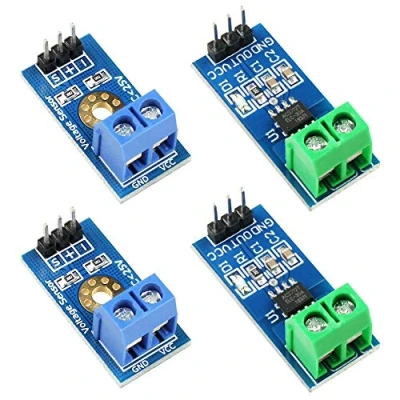 Immagine di WayinTop 2 Pezzi 30A ACS712 Ampere di Corrente ACS Modulo Sensore Range Current Sensor Module + DC0 25V Terminale Tester Tensione