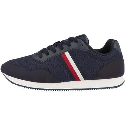 Immagine di Tommy Hilfiger CORE Runner Sneakers basse, Uomo, Taglia: 40, Desert sky Finta pelle / tessuto