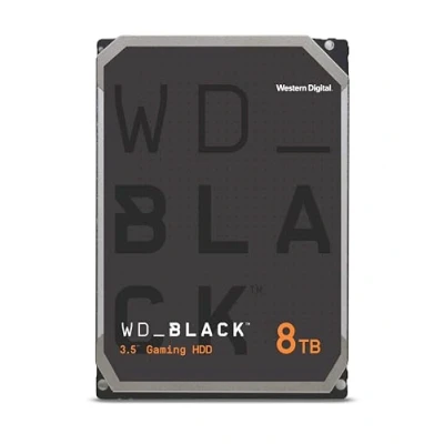 Immagine di WD_BLACK 8TB Hard Disk interno da 3.5 ad Alte Prestazioni, 7200 RPM Class, SATA 6 GB/s, 128MB Cache, Garanzia 5 anni