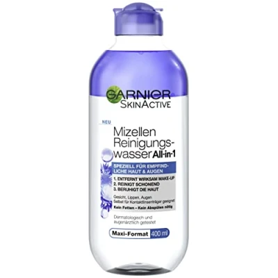 Immagine di Garnier Micellar Cleansing Water Sensitive Detergente, Donna, Taglia: 400 ml,