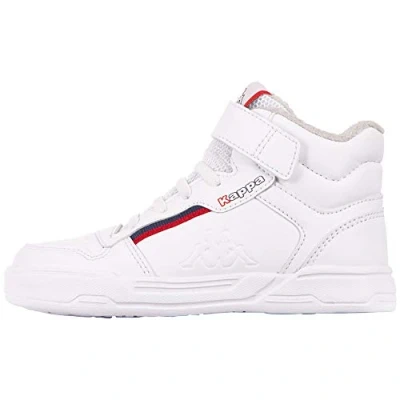 Immagine di Kappa Mangan II ICE Scarpe da allenamento per bambini, Taglia: 25, White/red Finta pelle di alta qualità