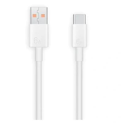 Immagine di Cavo di ricarica USB C da 66 W 6 A SUPERCHARGE per Huawei Honor 100 90 80 70 60 50 Magic6 6Pro 5 5Pro 4 P60 P50 P40 P30