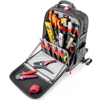 Immagine di KNIPEX 00 21 50 E Zaino porta attrezzi Modular X18 elettrico