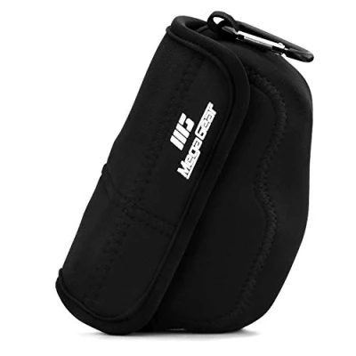 Immagine di MegaGear MG1817 Custodia ultra leggera in neoprene, compatibile con Nikon Z50 (16 50 mm), colore: Nero