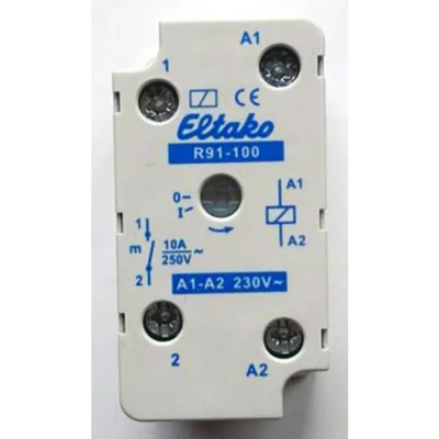 Immagine di Eltako 91100430 Relè di commutazione Tensione nom.: 230 V Corrente commut. max.: 8 A 1 NA pz.