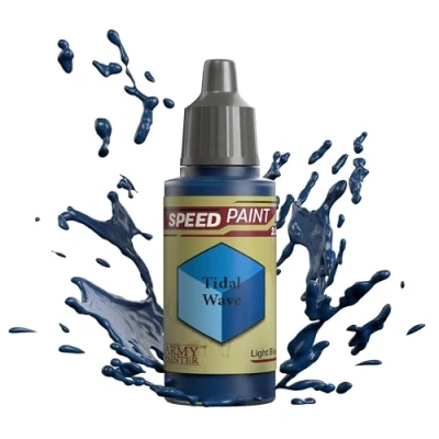 Immagine di The Army Painter Speedpaint Tidal Wave 2.0, Acrilico Singolo Vernice 18ml Una Soluzione Di Pittura A Strato Per Miniature Da Tavolo Fantasy Come Figure Warhammer 40k e Dungeons and Dragons