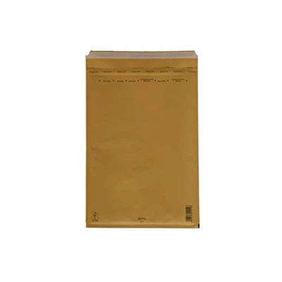 Immagine di SmithPackaging Buste imbottite formato A3, color oro, 300 x 445 mm, confezione da 5