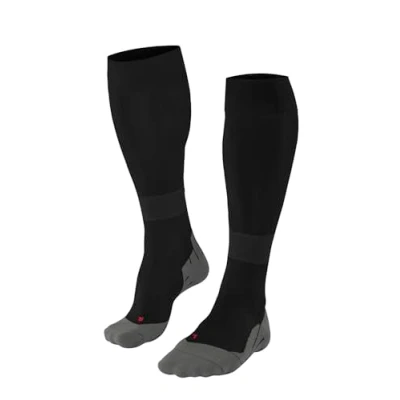 Immagine di FALKE RU Compression Energy M KH filo funzionale con compressione 1 paio, Calzini da corsa Uomo, Nero (Black Mix 3010) Circonferenza polpaccio W3 nuovo, 39 42