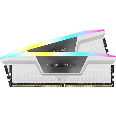 Immagine di Corsair CMH64GX5M2B6000C40W Modulo di memoria PC DDR5 64 GB 2 x 32 6000 MHz