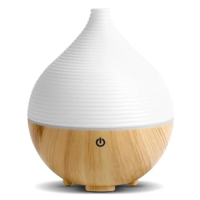 Immagine di AiQInu Diffusore di Oli Essenziali, 160ml Aromi Umidificatore Ambiente Con LED a 7 colori, Ultrasuoni Aromaterapia Diffusore,Spegnimento automatico,Senza BPA
