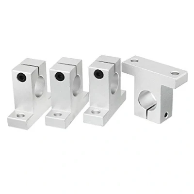 Immagine di Fasizi 4pcs SK8 8mm CNC Movimento Lineare Sfera Scorrevoli Unità Guida Albero Cuscinetto