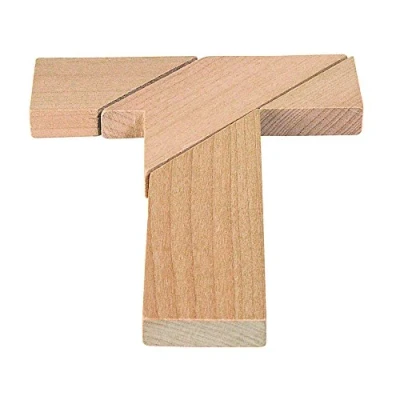Immagine di Goki HS006 The Tricky T Puzzle Misto, S
