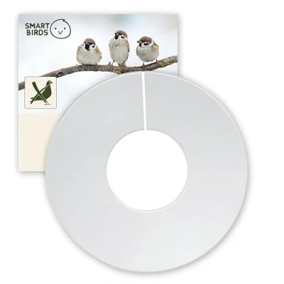 Immagine di Big Bird Blocker Anello trasparente per Smart Birds Mangiatoia Davos