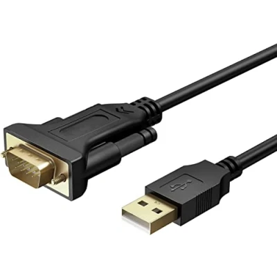Immagine di Techly 108699 Convertitore Adattatore USB 2.0 a Seriale Nero