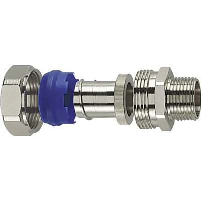 Immagine di HellermannTyton 166 31406 PCS32 FMC M32 NPB/PA6 ML Raccordo a vite del tubo flessibile Metallo Piatto 1 pz.