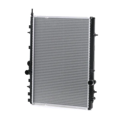Immagine di NRF EASY FIT 53120 Radiatore motore Alluminio 555 376 27 con parti annesse Alette di raffreddamento saldate PEUGEOT: 206 Hatchback, 206+ Hatchback