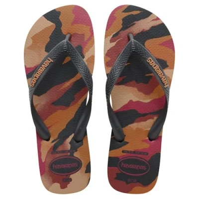 Immagine di Havaianas Top Camu (Mini Me), Infradito Bambini e Ragazzi, New Graphite/New Graphite, 31/32 EU