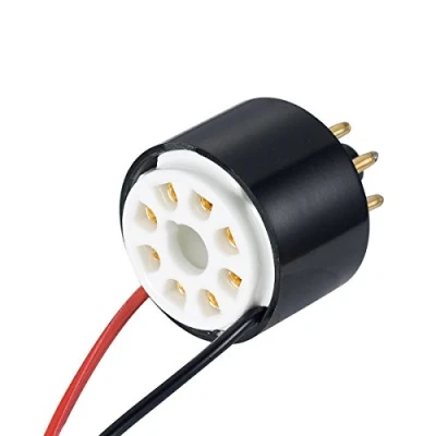 Immagine di Tester sonda di corrente polarizzata 8 Pin presa per EL34, KT88, 6L6, 6V6, 5881, 6550, KT66, KT100, KT120, 7027 （CT1 C, Cathode Current）