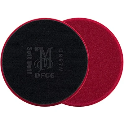 Immagine di MEGUIAR&#039;S 6 inch da Foam Cutting Disc Red, Tampone Rosso per rotorbitali Paste Abrasive, 152 mm