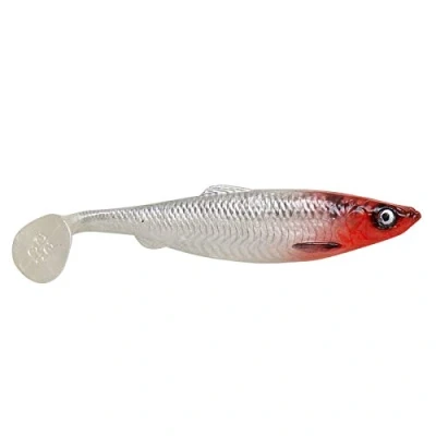Immagine di Savage Gear Herring Shad 4D Pesce di gomma, colore: Red Head, lunghezza/peso: 9 cm/5 g
